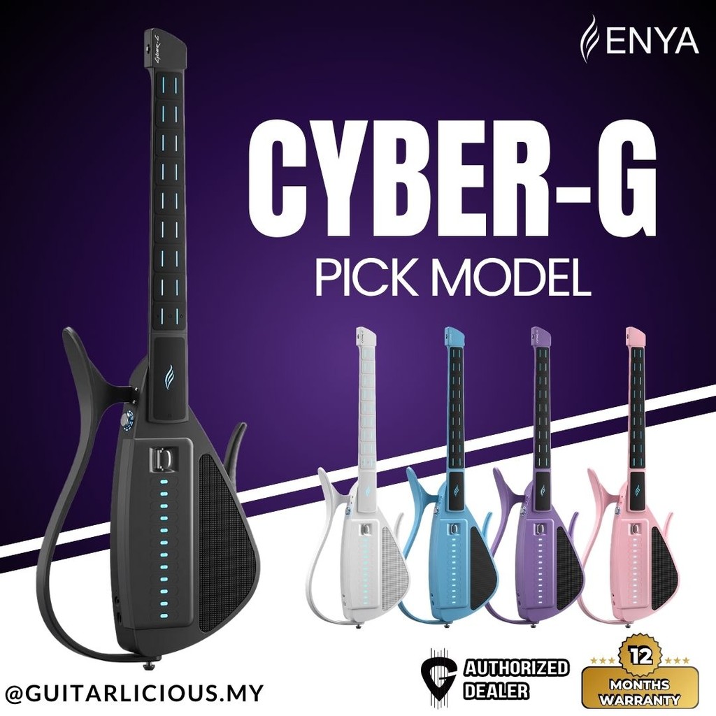 ENYA Cyber-G (รุ่นปิ๊ก) กีตาร์ไฟฟ้าอัจฉริยะไร้เชือก