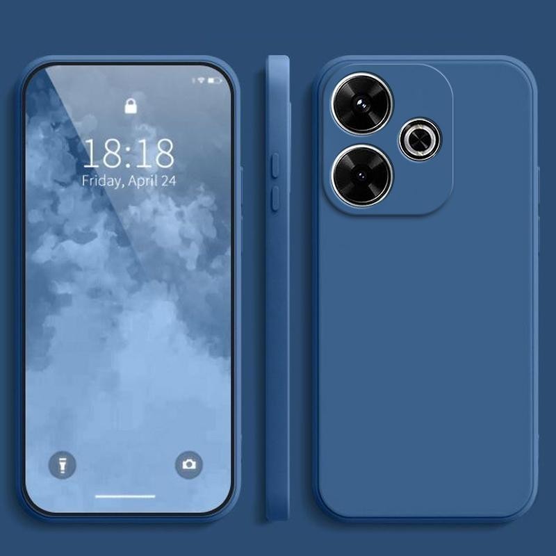 เคส Redmi 13X/13/13C/12C/12/10C/10A/10/9/9A/9C/9T/Redmi 14C SimpleสีธรรมดาAnti DROPซิลิโคนป้องกันกรณีYT - รูปที่ 5