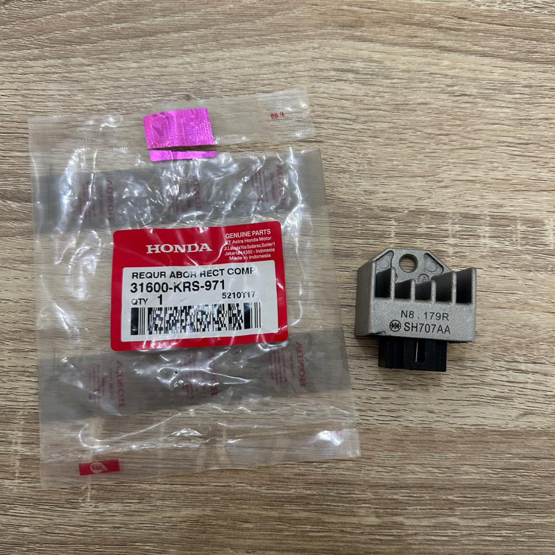 Regulator Kiprok KRS Ahm Motor Honda Grand Supra Mega Pro Revo 31600-KRS-971 รับประกัน