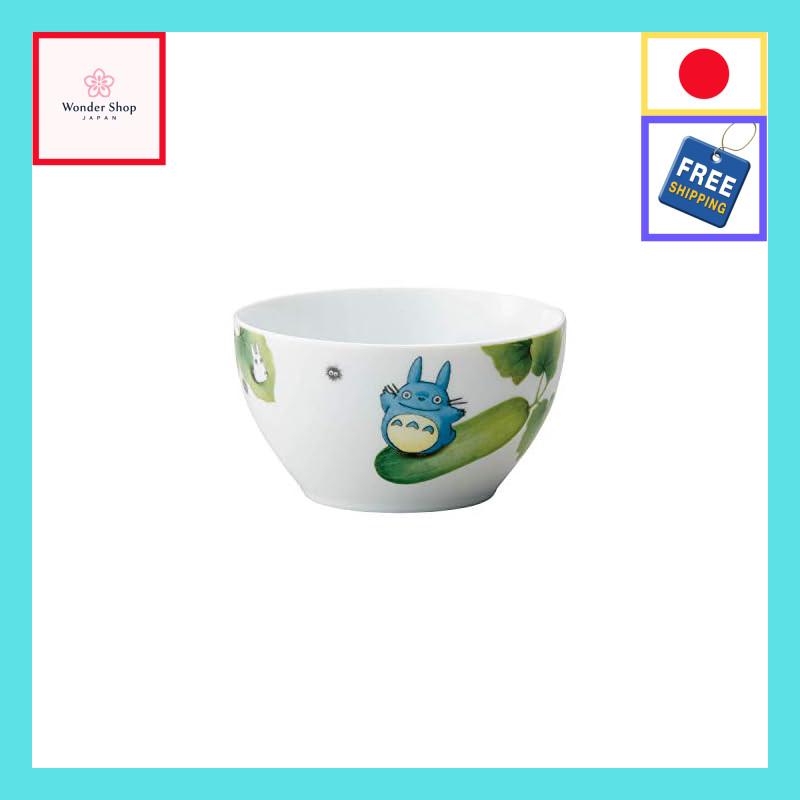 Noritake Bowl 11cm 345cc from "My Neighbor Totoro" - Microwave and Dishwasher Safe - 1 piece - Fine 