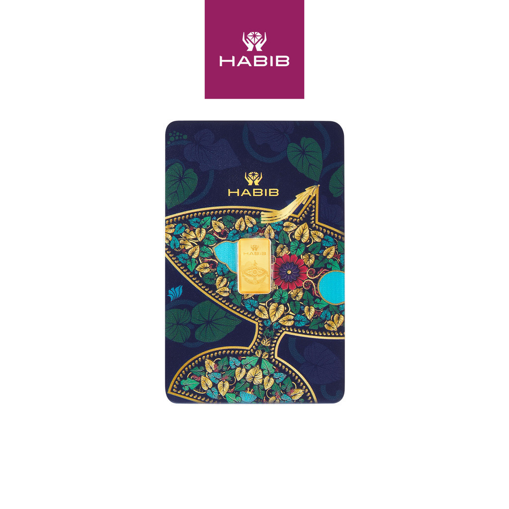 TT4 HABIB 0.5g 999.9 Gold Bar (Wau) - ผลิตโดย LBMA Goods Delivery Refiner