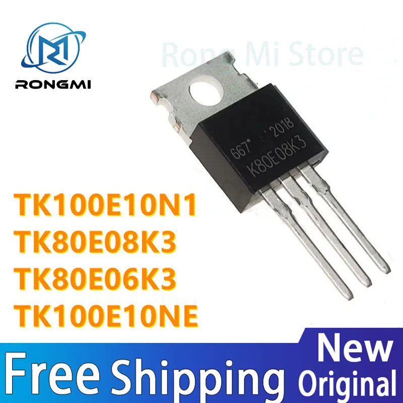 1-5PCS TK80E08K3 K80E08K3 TK100E10N1 K100E10N1 TK80E06K3 K80E06K3 TK100E10NE K100E10NE K100E10NE ทรา