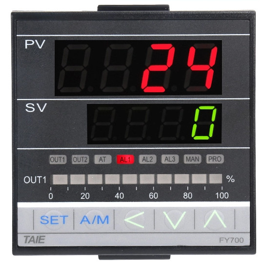 TAIE Taiyi FY700/FY700-101000จอแสดงผลดิจิตอลควบคุมอุณหภูมิอัจฉริยะควบคุมอุณหภูมิ