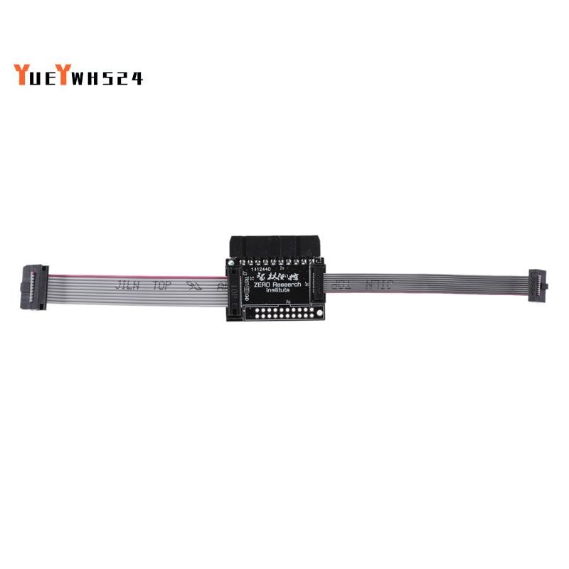 ที่ขายดีที่สุด Y4 อะแดปเตอร์สําหรับ 20P 2.54 มม.JTAG ถึง 10P 2.0 มม. 1.27 มม.SWD อินเทอร์เฟซ Convert