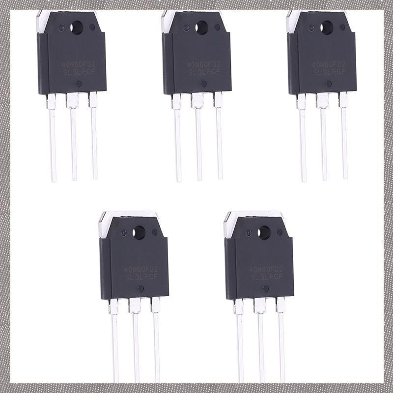 [MLO] 5PCS 40N60FD2 SGT40N60FD2 SGT40N60FD2PN 40A 600V ทรานซิสเตอร์ TO-3P - การสลับที่รวดเร็ว