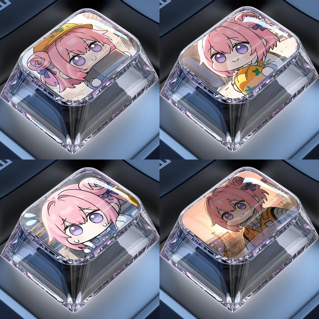 Ctrl Keycap Single doro Emoticon Pack win คีย์บอร์ด Fn การ์ตูนน่ารัก 1.25 U Epoxy Keycap