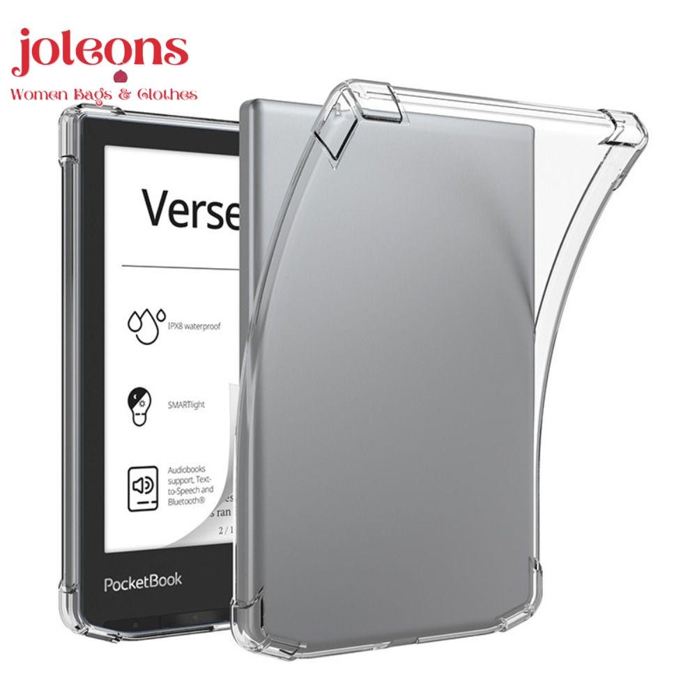 JOLEONS 6 นิ้ว eReader, โปร่งใสกันกระแทก PB629/PB634 Funda,น้ําหนักเบา TPU ฝาหลังสําหรับ Pocketbook 