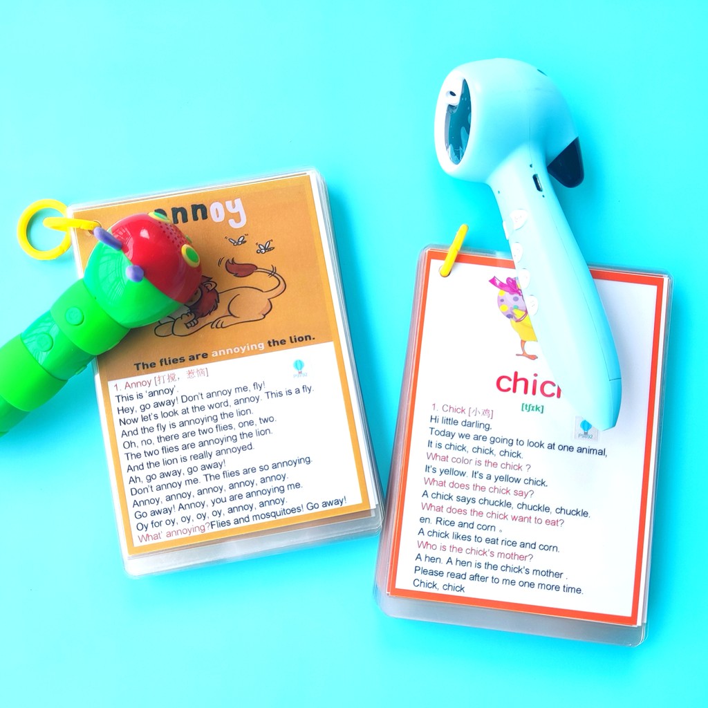 โฮมเมด Caterpillar susan Verbal Adjective ทุกอย่างสติกเกอร์ตรัสรู้คําภาษาอังกฤษแฟลชการ์ด Little Mast