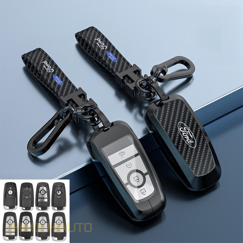 ป้องกันรถ Key Case Key Chains สําหรับ Ford Ranger Sprot 2023/Wildtrak Ranger 2024/Wildtrak 2023 Rang