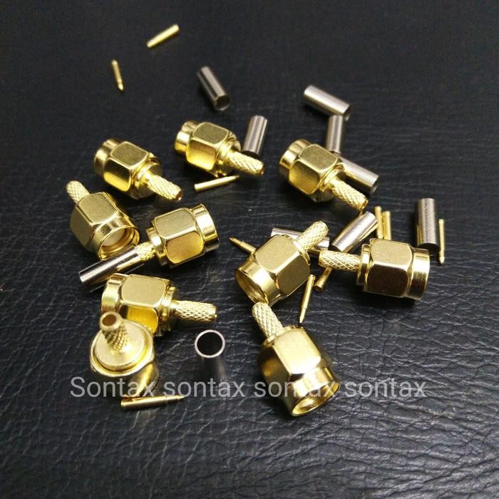 (READ DESCRIPTION!!) ขั้วต่อ sma ชาย rg174 rg 174