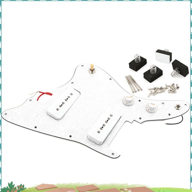 Uejfrdkuwg สําหรับญี่ปุ่น Jazzmaster กีตาร์ Pickguard พร้อม P90 กีตาร์ไฟฟ้ารถกระบะคอ PAF Humbucker อ