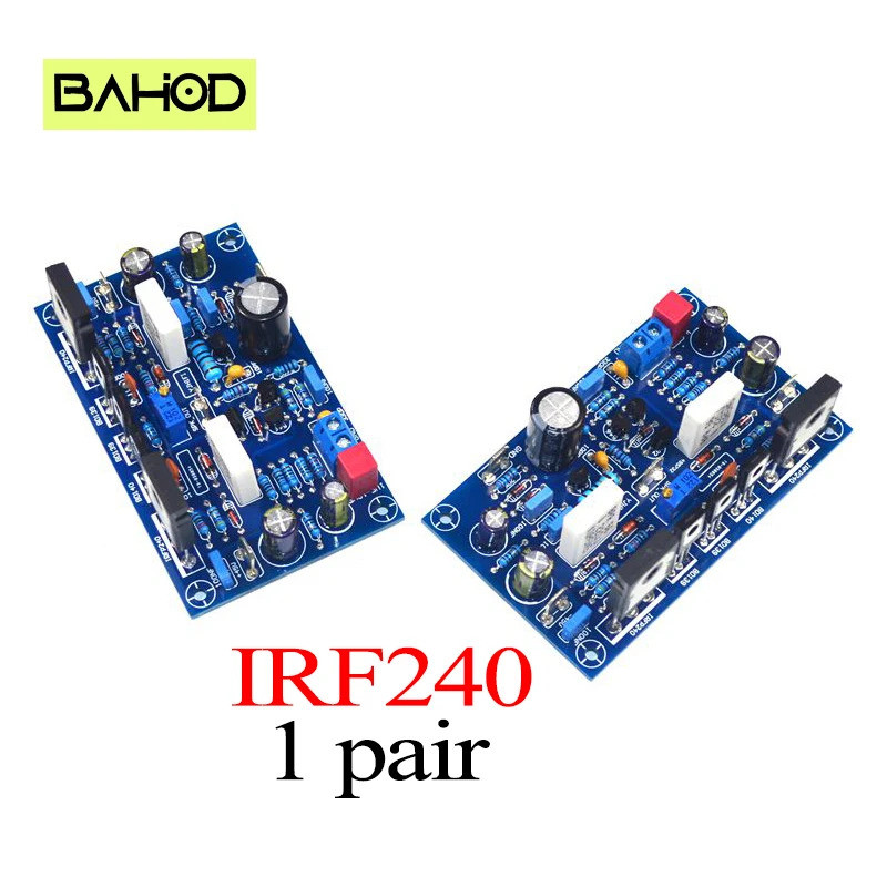 2pcs Class A Power Amplifier Board 100w ลําโพง Amp Fet โมดูล Irf240 เครื่องขยายเสียง Fet เครื่องขยาย