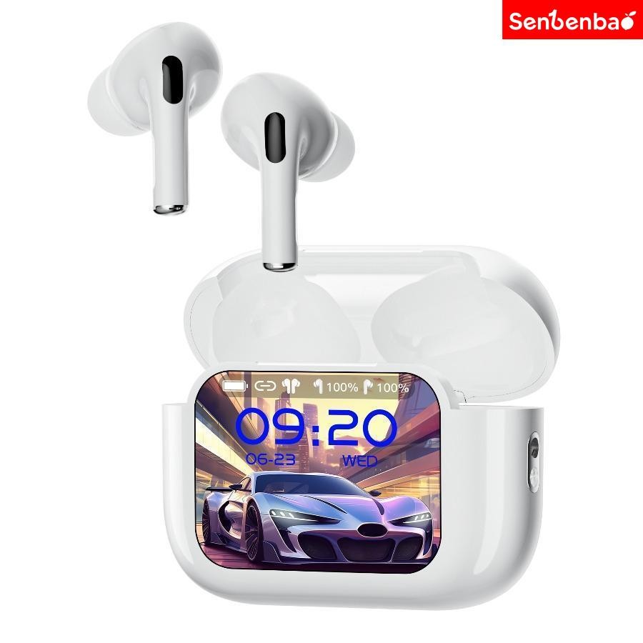 A11 PRO หูฟังไร้สายหน้าจอ LCD หูฟัง ENC TWS หูฟังบลูทูธชุดหูฟังลดเสียงรบกวน