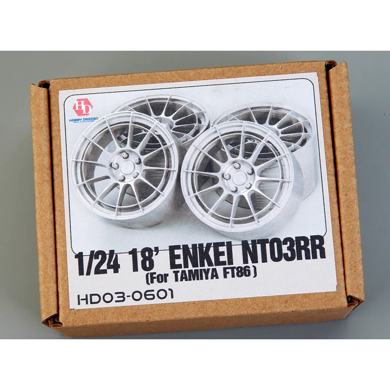 Hobby Design HD03-0601 1/24 18 Enkei NT03RR ล้อสําหรับ Tmiya FT86 รุ่นการปรับเปลี่ยนรถ Hand Made รุ่