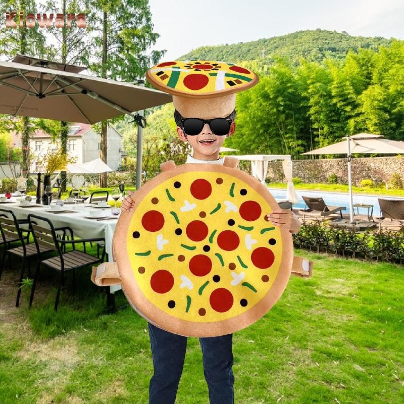 [โคลแวร์] ชุดคอสเพลย์พิซซ่าฮาโลวีน พร้อมหมวก สบายๆ สำหรับงานเฉลิมฉลอง - รูปที่ 7