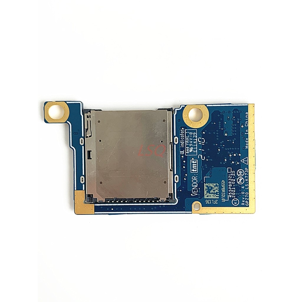 HP Zbook Fury 17 G8 GPZ70 บอร์ดอ่านการ์ด SD LS-K773P