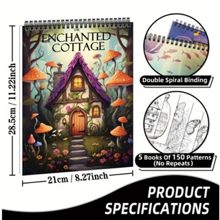 [30 หน้า] สมุดระบายสี หนังสือระบายสี สมุดระบายสีผู้ใหญ่และเด…