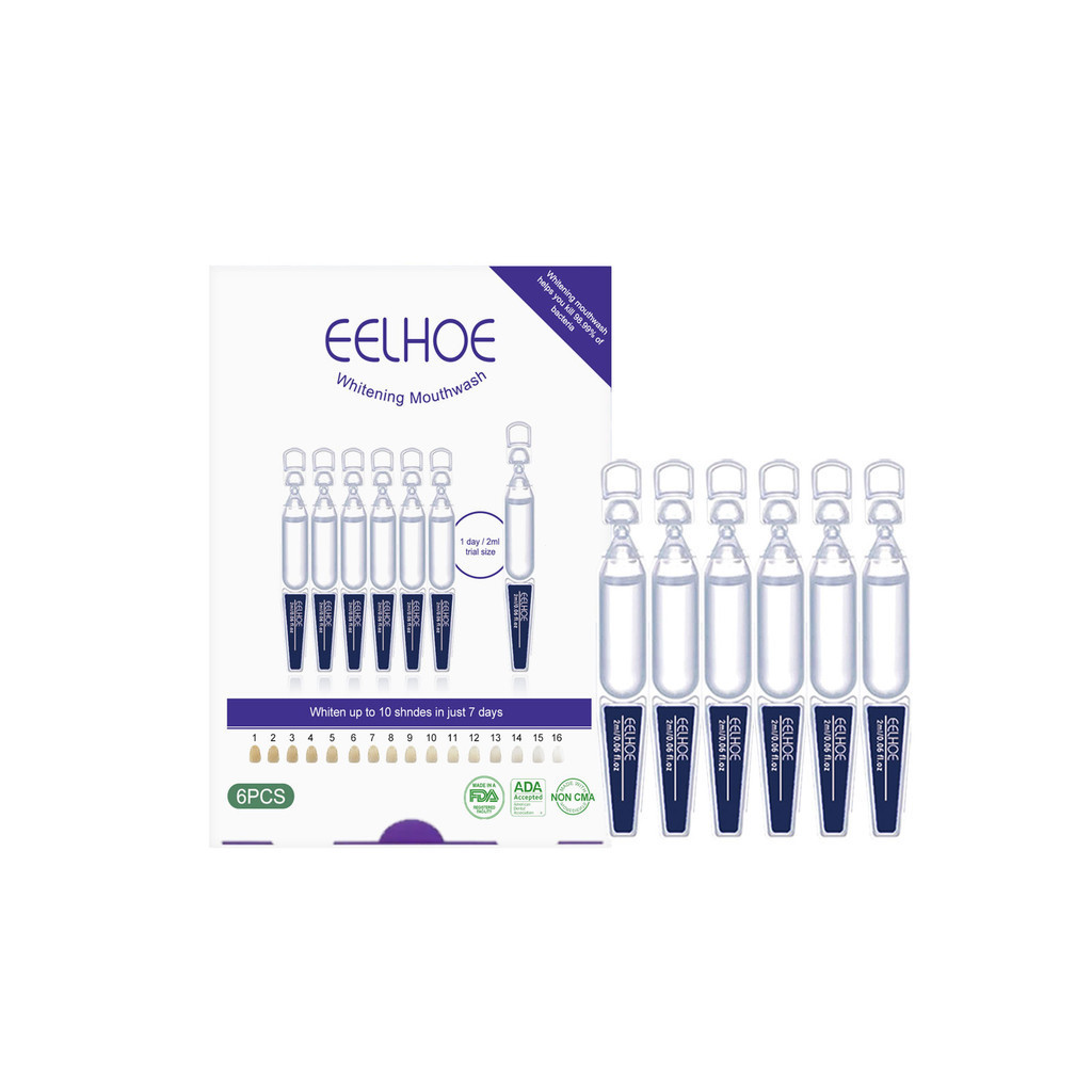 ไวท์เทนนิ่งน้ํายาบ้วนปาก EI7W Deep Cleanser Gum EELHOE Breath Dental Care Fresh Mouthwash Oral BJ5H