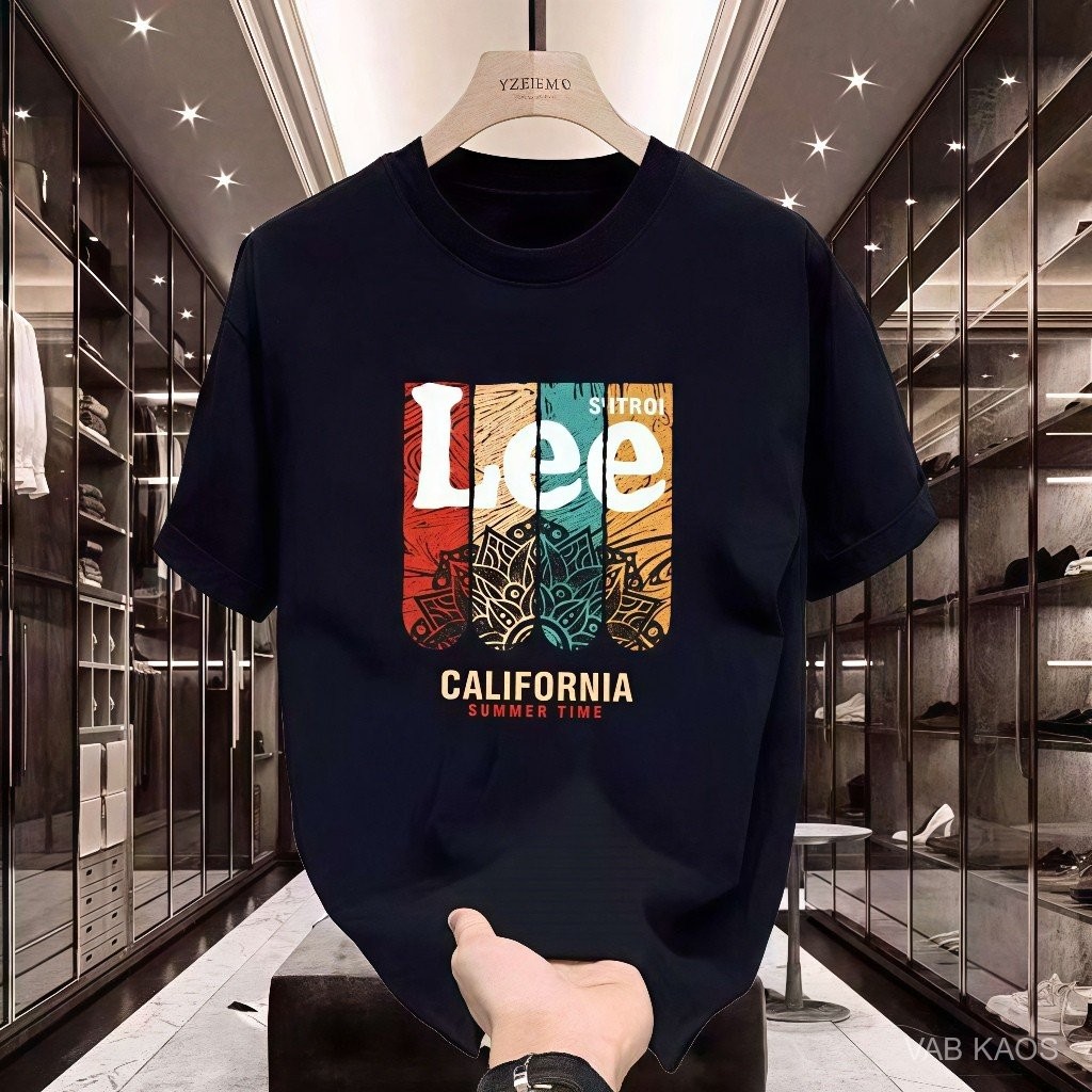 KATUN VBA L EE เสื้อยืดแขนสั้นผ้าฝ้ายผู้ชายและผู้หญิงหลวมรอบคอแขนสั้นเสื้อยืดชุดลําลองอเนกประสงค์ Su