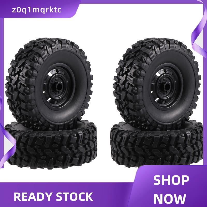 z0q1mqrktc 4 ชิ้น 65 มิลลิเมตรยาง Tyres ล้อสําหรับ MN D90 D99S MN-90 MN91 MN98 MN99S C14 C24-1 C34 B