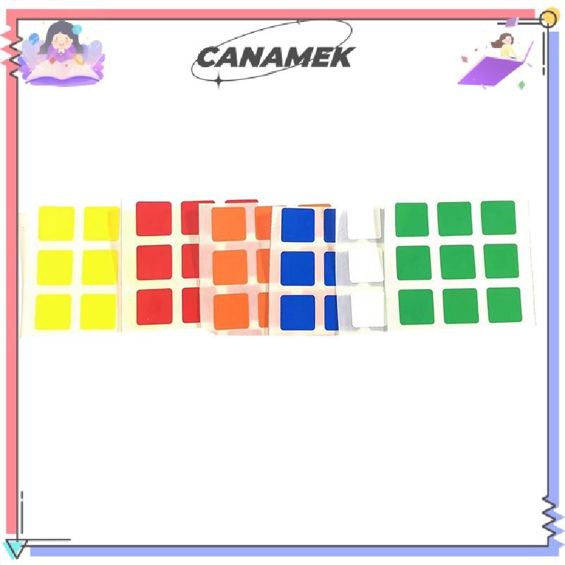 [technicolor] 3×3 Speed Cube สติกเกอร์ Cubo Magico ของเล่นเด็กผู้ใหญ่ของขวัญเด็ก 3x3x3 สติกเกอร์สต็อกใหม่
