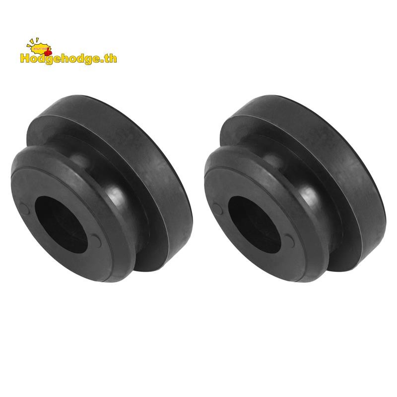 [Hodgeehodge]ชุดหม้อน้ํา 2 ชิ้น Upper Insulator Mounts Bushing ยางสีดํา Fit สําหรับ Accord 74173-SJ4-000