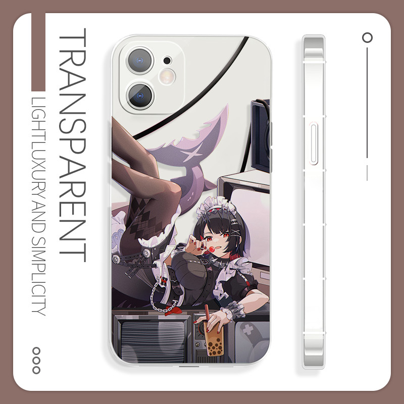 Zenless Zone Zero เซ็กซี่ Ellen Joe เคสโทรศัพท์มือถือสองมิติ TPU iPhone Case สําหรับ 11-16/Pro/Max