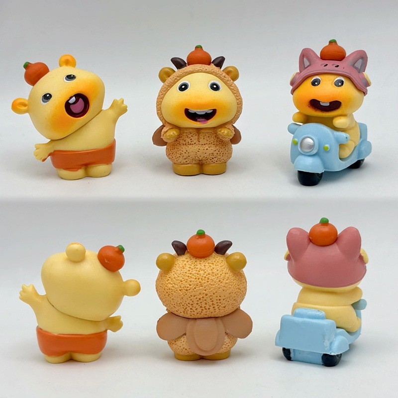 ✨ฟิกเกอร์ Capybara lulu✨ฟิกเกอร์บลายด์บ็อกซ์✨ของชําร่วย✨ของตกแต่งตั้งโต๊ะ
