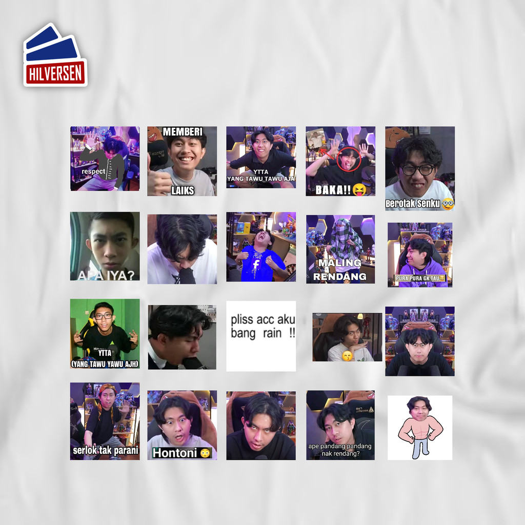 Hitzeed CH Sticker - Meme Ryan Hitzeed Sticker