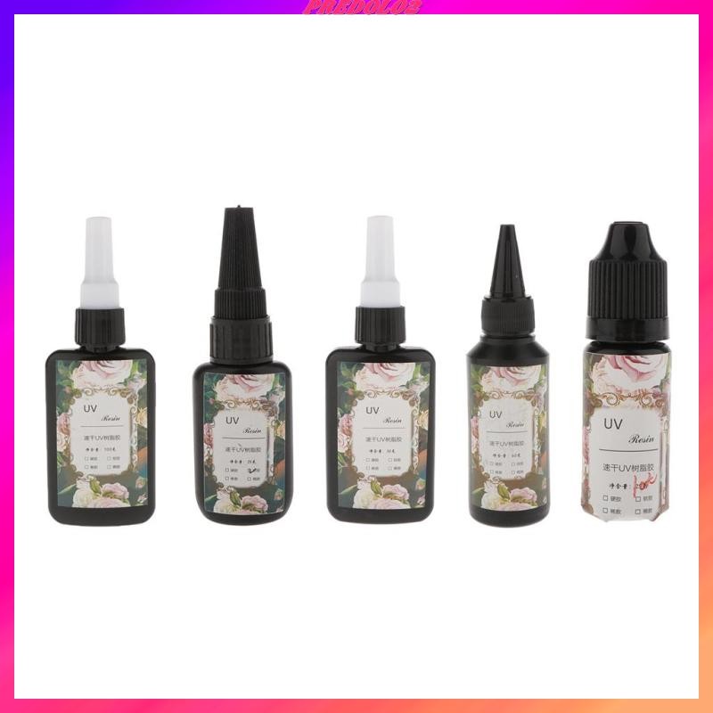 [Predolo2] อีพ็อกซี่ใส UV เรซิ่น Liquid Epoxy Resin Dye โปร่งใส Colourant สําหรับ UV Resin Colouring