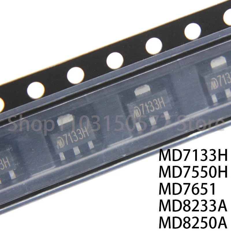 1-5PCS MD7133H MD7550H MD7651 MD8233A MD8250A SOT89 ชิป ic