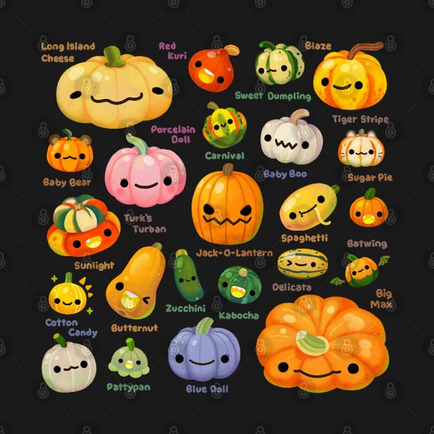 เสื้อยืด Vintage Pumpkin and squash T-Shirt thumbnail 9