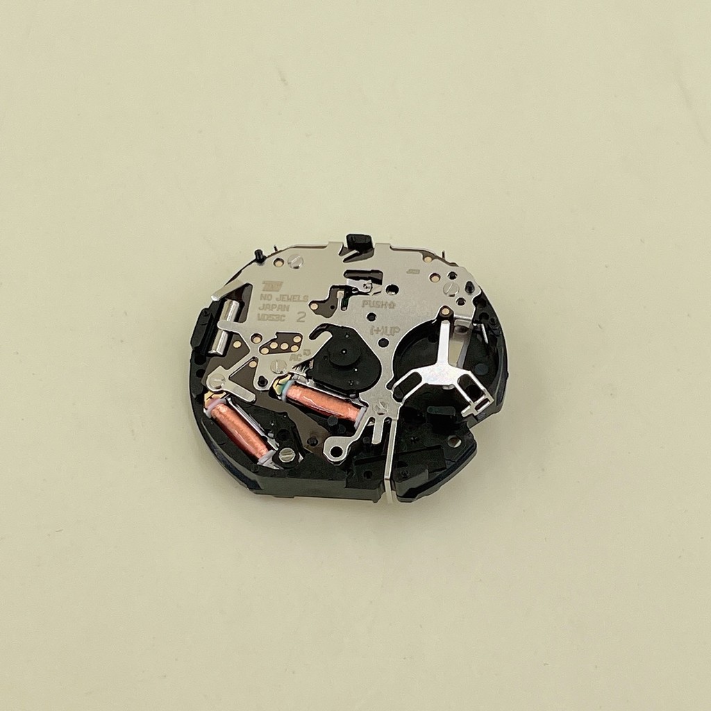 อุปกรณ์เสริมนาฬิกา ยี่ห้อใหม่การเคลื่อนไหวของญี่ปุ่น VD53C กลไกควอตซ์หกมือ การเคลื่อนไหว VD53B ทางเล