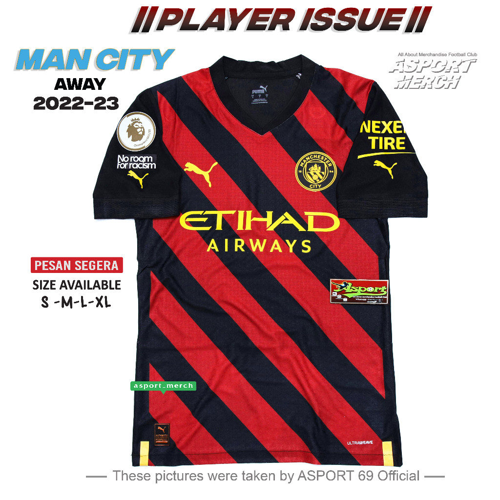 PLAYER ISSUE MAN CITY AWAY 2022 2023