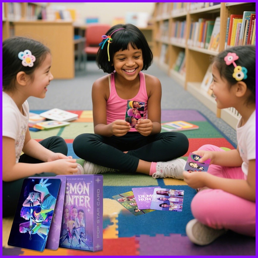 Anime Girl Group Photocards Tabletop Anime Girl Group Card Collection Photocards สําหรับเพื่อนผู้ชาย