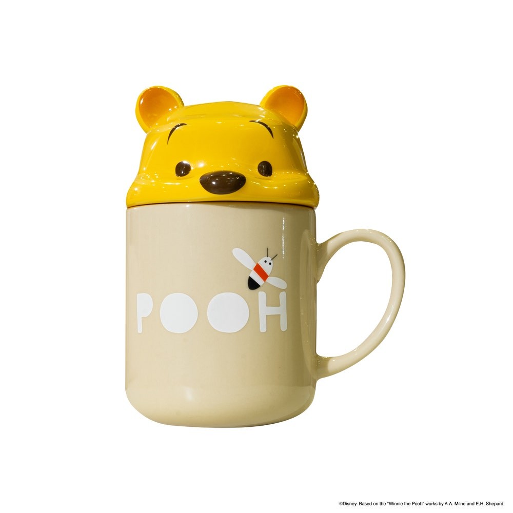 Koncept Furniture แก้วมัค+ฝาปิด DISNEY รุ่น MUG#MNM0829DND03/POOH (12x10x15 ซม.)  แบรนด์ DISNEYHOME