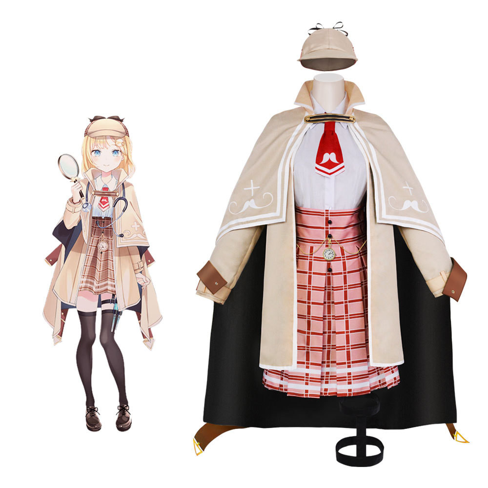 Watson Amelia Vtuber Hololive Virtual Idol Cos เสื้อผ้าอะนิเมะ Server Spot Factory