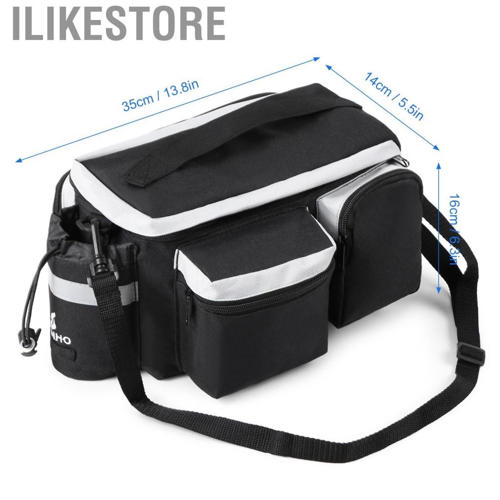 Ilikestore ILIKESTORE-TH MUNTERFUNCTIONAL BICYCLE BAG SEAT BAG CYCLE BIKE RACK BIKE RANC