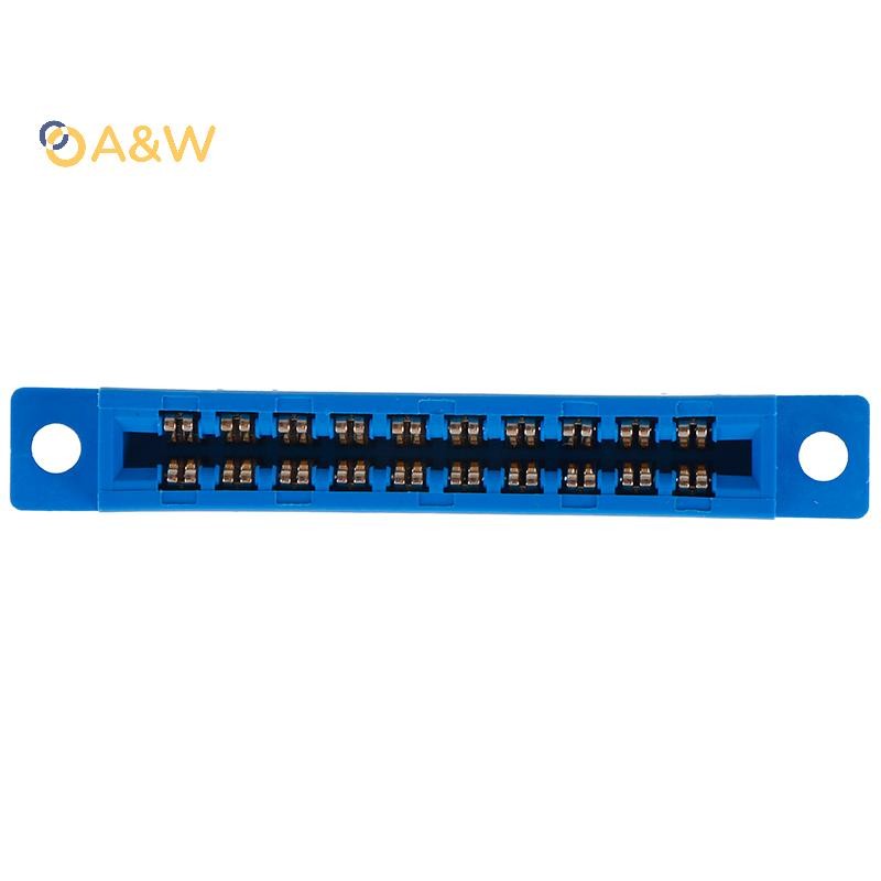 A&W 1 ชิ้น 805 Series 3.96 มิลลิเมตร Pitch PCB Slot Solder Card Edge Connector 8-72 พินใหม่