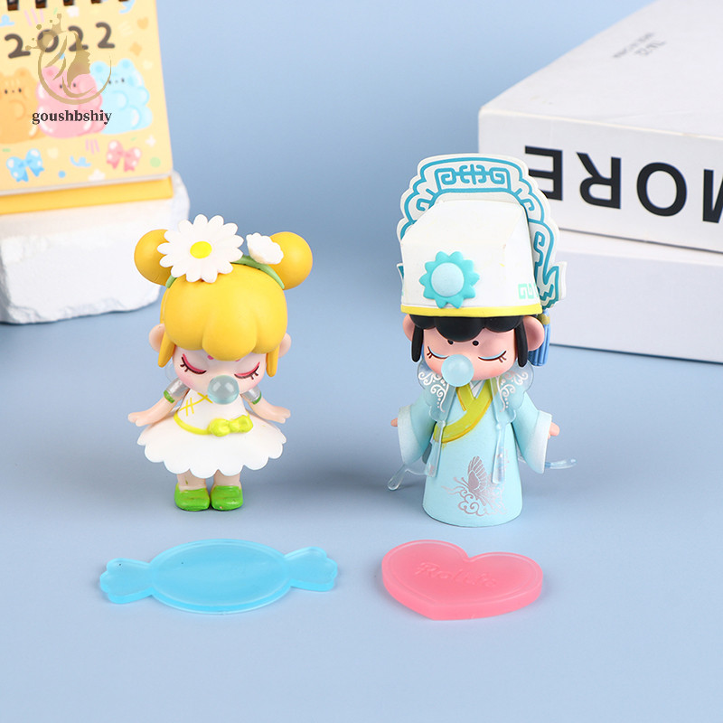 [goushbshiy] Robotime Rolife Nanci VIII 24 Solar Terms Box ตัวเลขการกระทําตุ๊กตาของเล่น Surprise Box TH