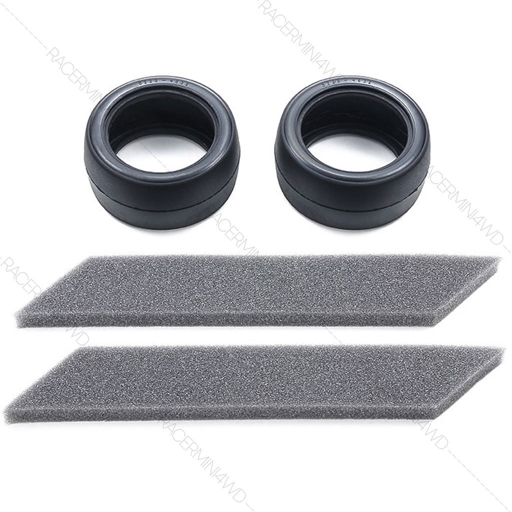 TAMIYA 50547 R/C 32mm Width Racing Slick Tires w/Inner Sponge (1 Pair)