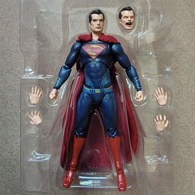 ในประเทศ SHF Monster Capital อเมริกัน SUPERMAN SUPERMAN Justice League Henry DC ภาพยนตร์ของเล่นเครื่องประดับ