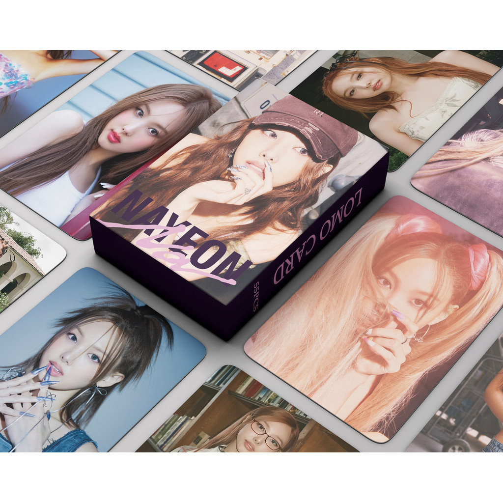 Twice NAYEON ABCD Photocard Lomo Card 55 ชิ้น/กล่อง