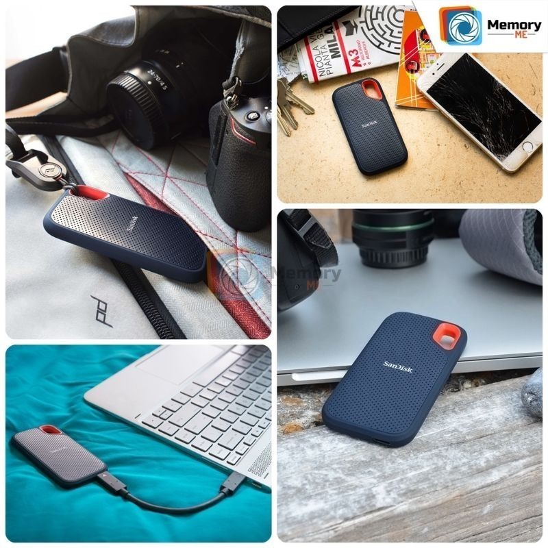 SANDISK Extreme external SSD 1TB (1050MB) Monterey TypeC USB3.2 Gen2 Portable SSD SDSSDE61-1T00-G25B