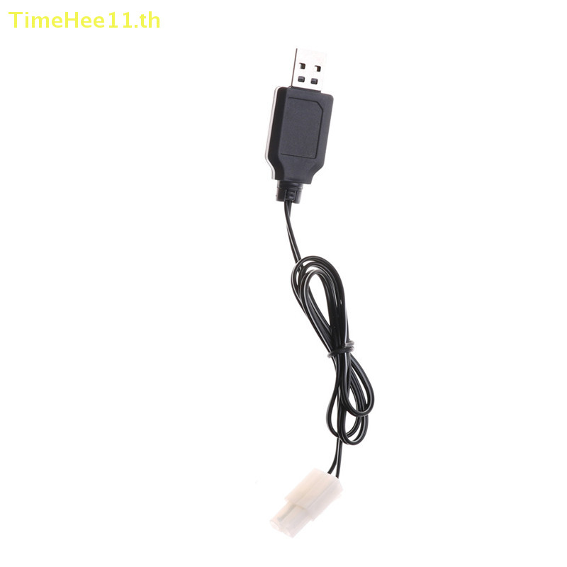 Timehee DC 6V 7.2V 8.4V 9.6V RC USB Charger Adapter สําหรับรีโมทคอนโทรลรถ TH