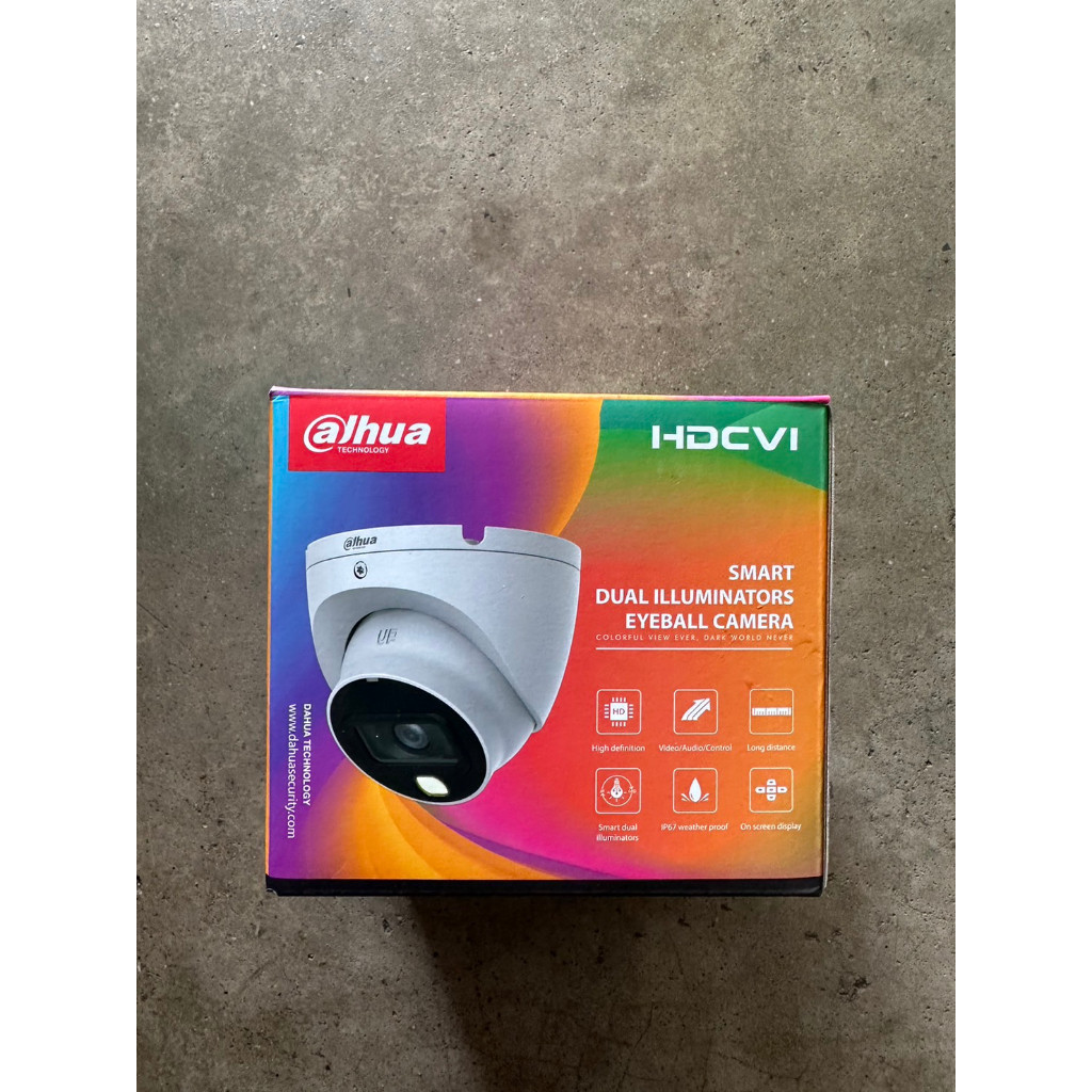 คมชัด กล้อง dahua DH-HAC-HDW1500TLMP IL A (DOME 5MP สี 24 ชม พร้อมไมค์)