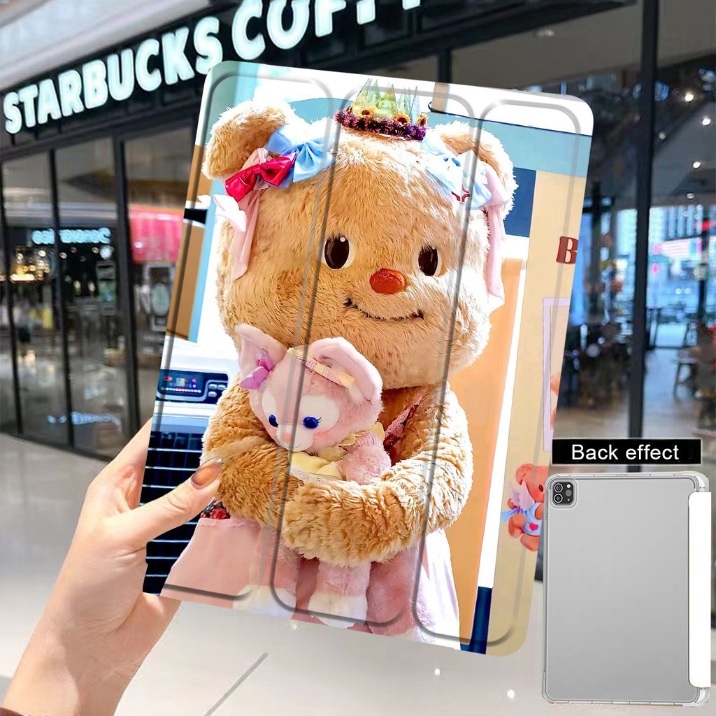 Doraemon เคสไอแพด โหมดสามพับ เคส for Air6(11นิ้ว)Air4 Air5 gen10 Gen7 gen8 gen9 gen5gen6 Air1/2 Air3 pro11 mini4/5 mini6 - รูปที่ 3