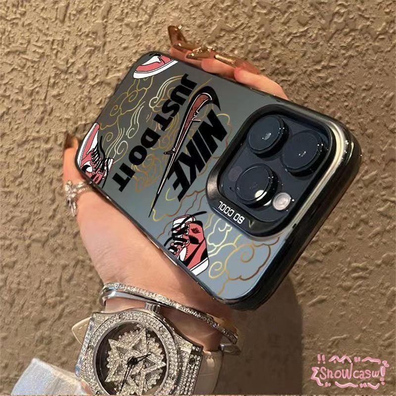 ป้าย Nike อินเทรนด์ เคสVIVO Y21 Y36 Y17 Y17s Y30 Y33s Y22 Y12s Y02 Y27 Y16 Y35 Y27s Y22s Y12 Y12i Y20 Y91 Y11 Y31 Y15 - รูปที่ 3