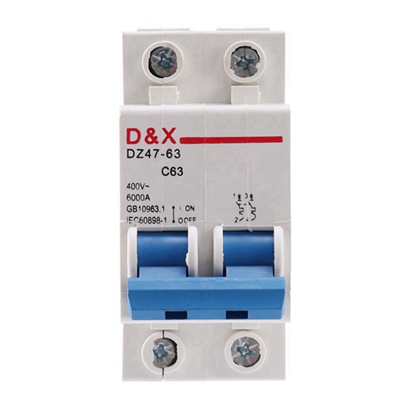 ✫3X 2P 63A DC400V MCB Solar Energy Photovoltaic (PV) Solar DC Circuit Breaker