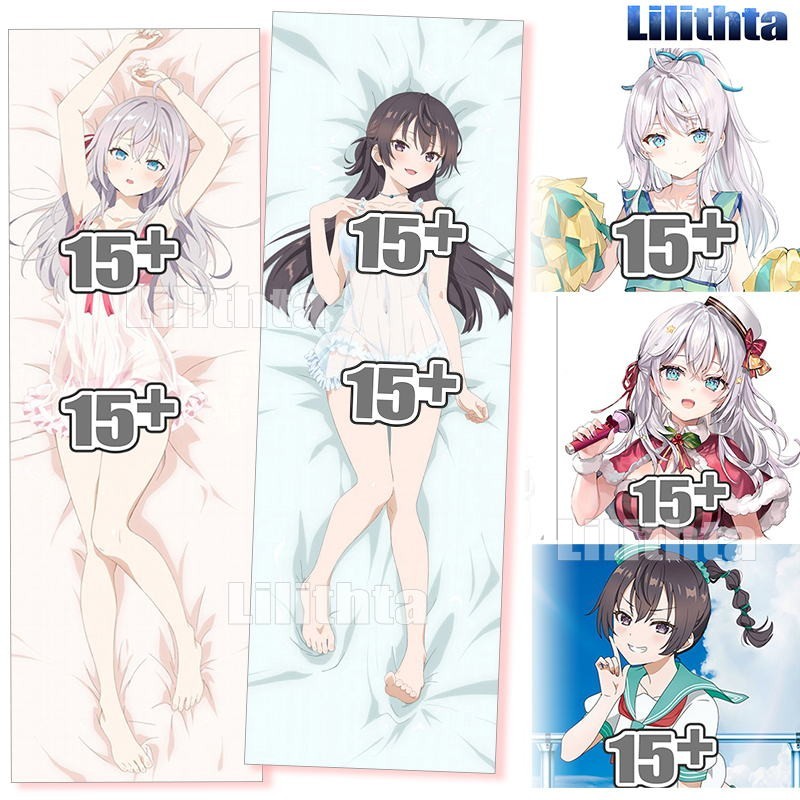 ปลอกหมอน Dakimakura Roshidere Alisa mikhailovna kujou และ Suou yuki Alya Sometimes ซ่อนความรู้สึกของเธอในฝาครอบหมอนร่างกายรัสเซียการ์ตูนที่กําหนดเองโยน